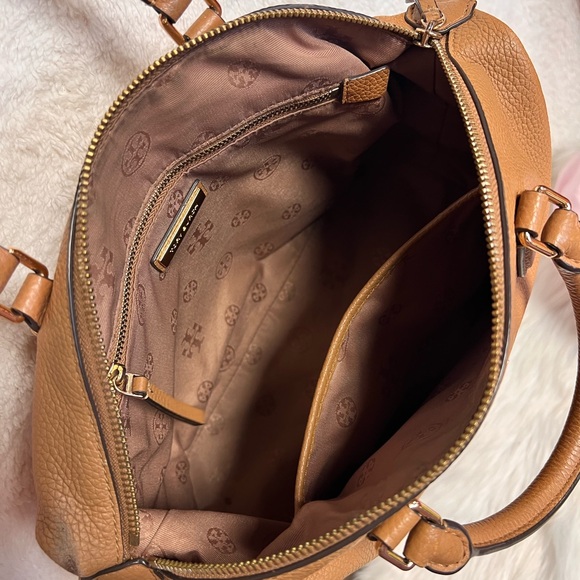 Tory Burch Tan Leather Satchel - Picture 7 of 8